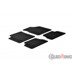 Original Gledring Passform Fußmatten Gummimatten 4 Tlg. - Kia Picanto 2004 -2010